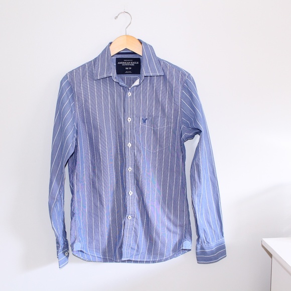 American Eagle Outfitters Other - American Eagle Men's Striped Button Up